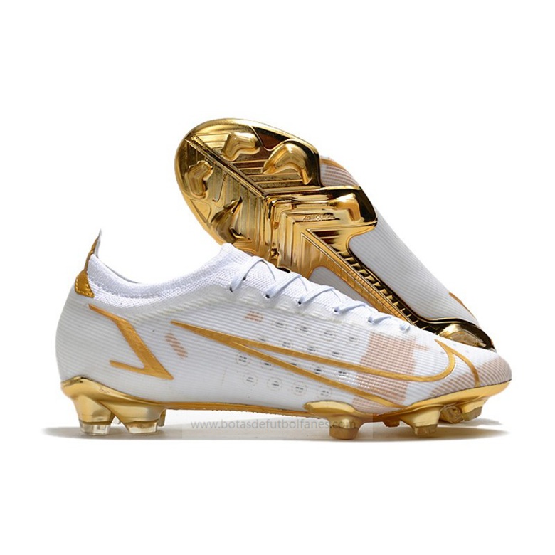 Nike Mercurial Vapor Elite FG Blanco Oro